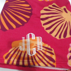 BLOOPER SWIM: Monogrammed Beach Towel