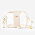 Florida Gators Clear Stadium Crossbody Bag in Bone