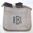 BLOOPER BAG: Monogrammed Saddlebag