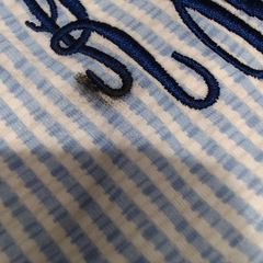 BLOOPER CLOTHING: Monogrammed Scalloped Boxer Shorts
