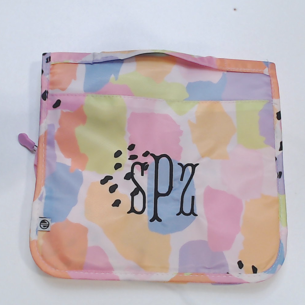 BLOOPER BAG: Monogrammed Packable Hanging Travel Case