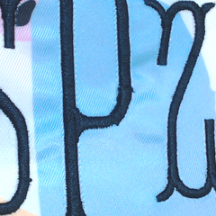 BLOOPER BAG: Monogrammed Packable Hanging Travel Case