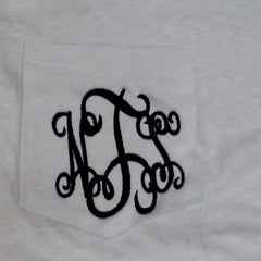 BLOOPER CLOTHING: Monogrammed Long Sleeve Shirt