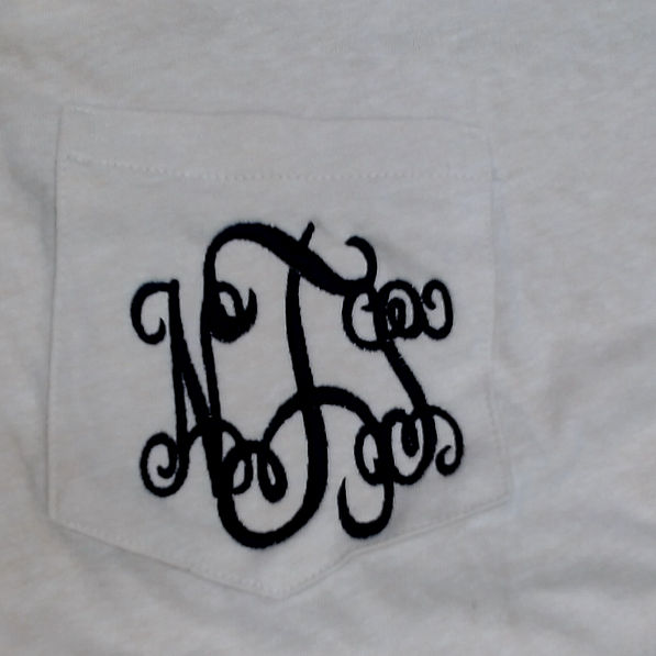 BLOOPER CLOTHING: Monogrammed Long Sleeve Shirt
