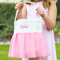 girls pink tutu halloween bag