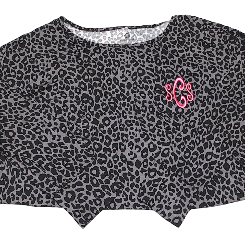 BLOOPER CLOTHING: Monogrammed Pajama Shirt