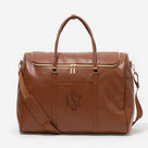 Personalized Weekend Travel Bag | Brown