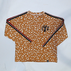 BLOOPER KIDS: Monogrammed Kids Striped Sleeve Shirt