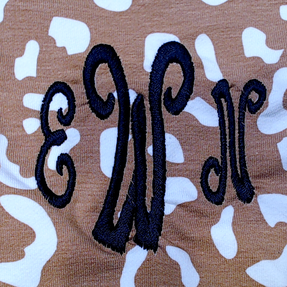 BLOOPER KIDS: Monogrammed Kids Striped Sleeve Shirt