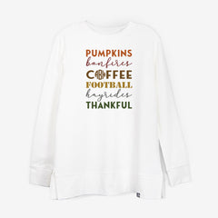 Personalized Fall Crewneck Sweatshirt | Pumpkin