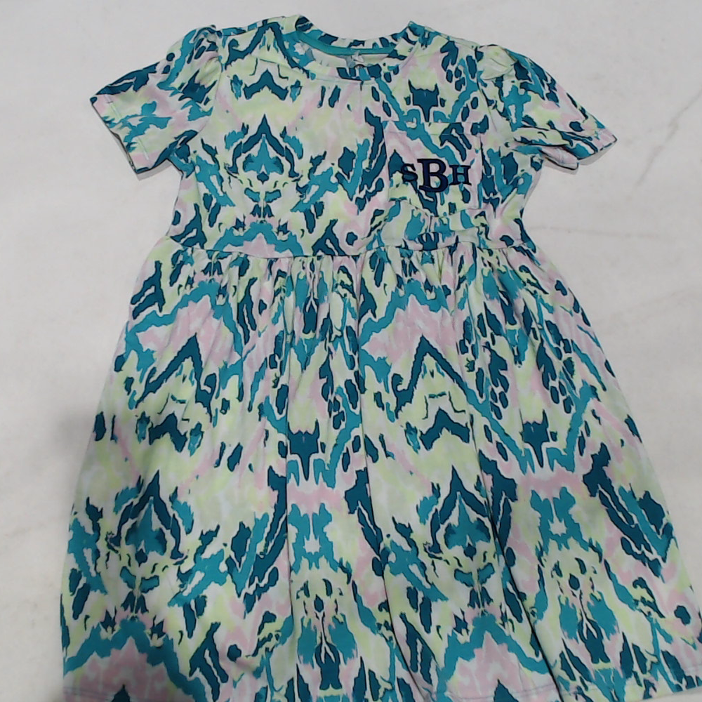 BLOOPER KIDS: Monogrammed Kids T-Shirt Dress